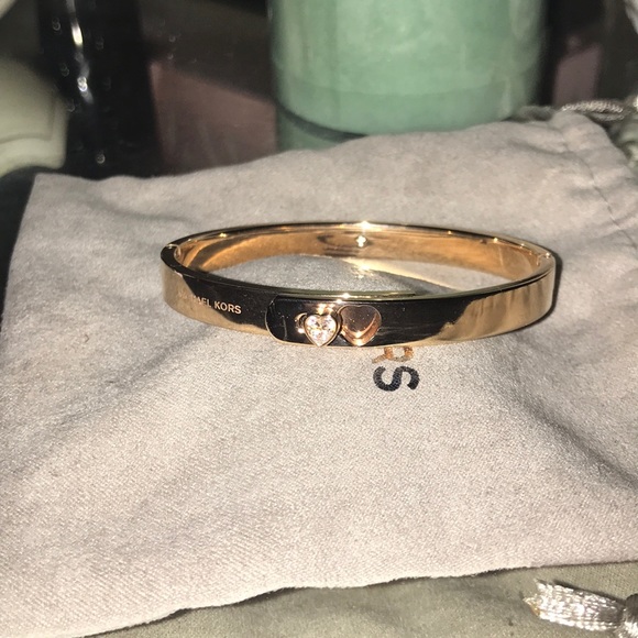 Michael Kors Jewelry - MK Rose Gold Bangle
